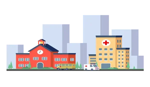 Featured Image of Schools, malls & hospitals in Mogappair